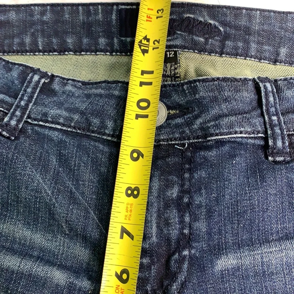 Kut From The Kloth High Rise Cotton-Blend Boot cut Leg Jeans Size 12 - Picture 4 of 7